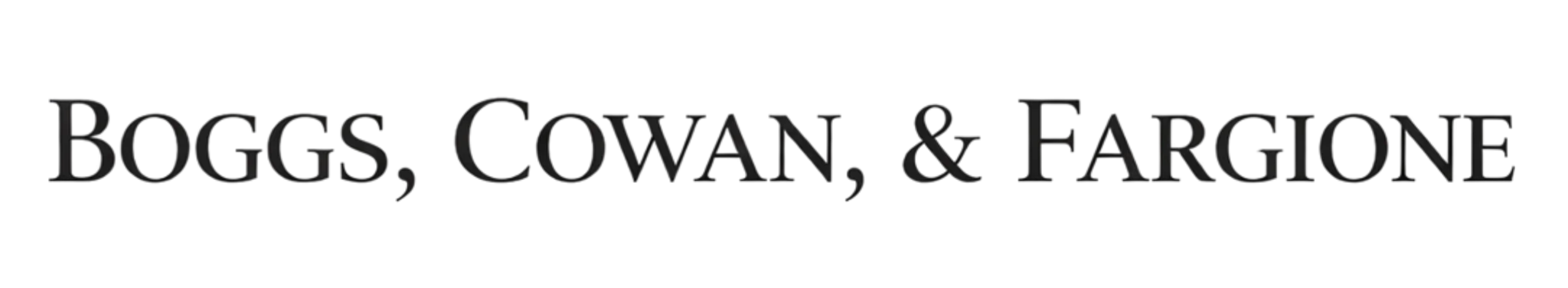 Boggs, Cowan & Fargione Logo